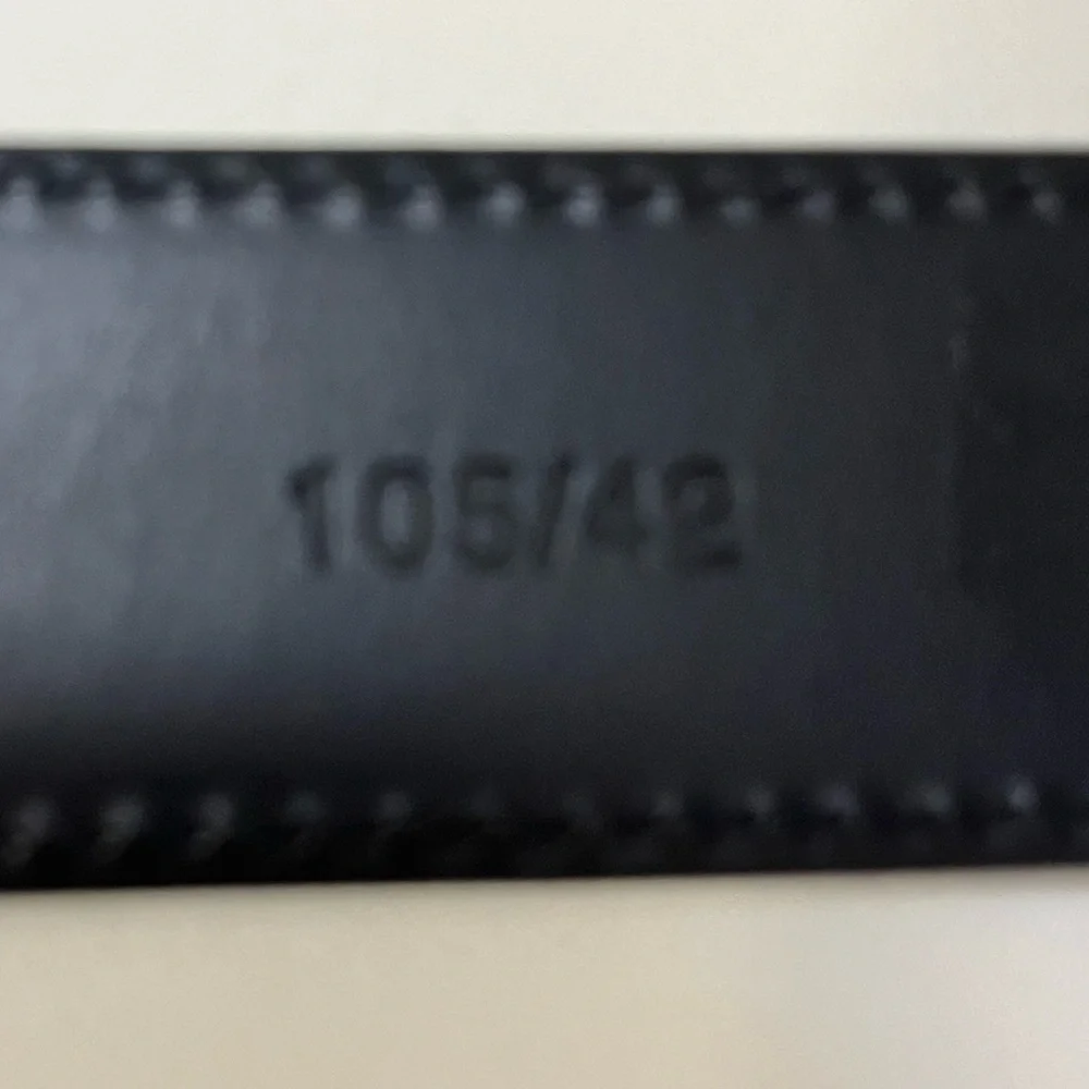 VERSACE LA MEDUSA BLACK PALAZZO BELT